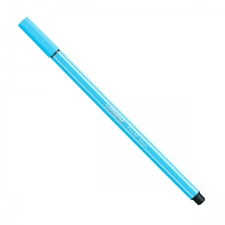 Caneta hidrográfica Ponta Sintética 68/031 - Azul Neon - Stabilo