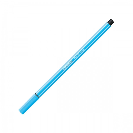 Caneta hidrográfica Ponta Sintética 68/031 - Azul Neon - Stabilo