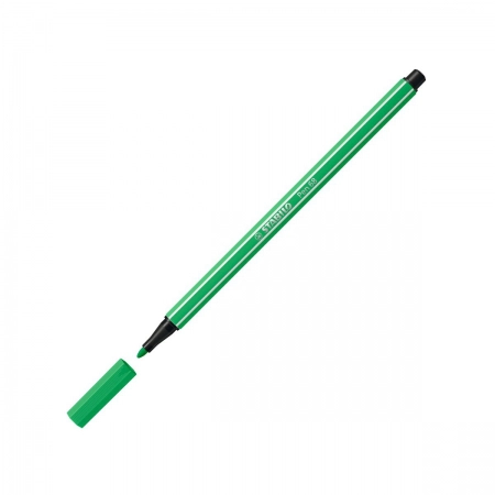 Caneta hidrográfica Ponta Sintética 68/16 - Verde Esmeralda Claro - Stabilo