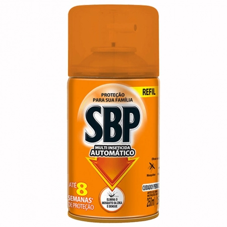 Inseticida automático SBP refil 250ml - Reckitt