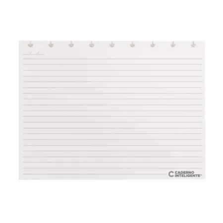 Bloco refil médio My Frame pautado 120g  com 30 folhas - CIRM3030 - Caderno inteligente