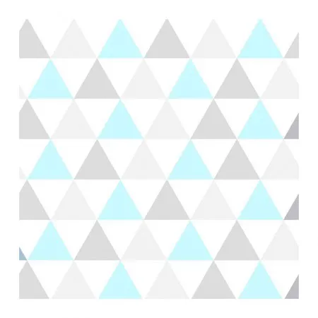 Adesivo Triângulo Azul rolo com 2 metros - 270110C/2 - Contact