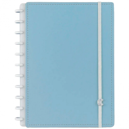 Caderno inteligente grande Azul Pastel - CIGD4079