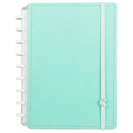 Caderno inteligente médio Verde Pastel - CIMD3082