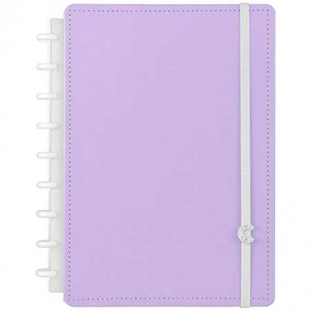 Caderno inteligente médio Lilás Pastel - CIMD3080