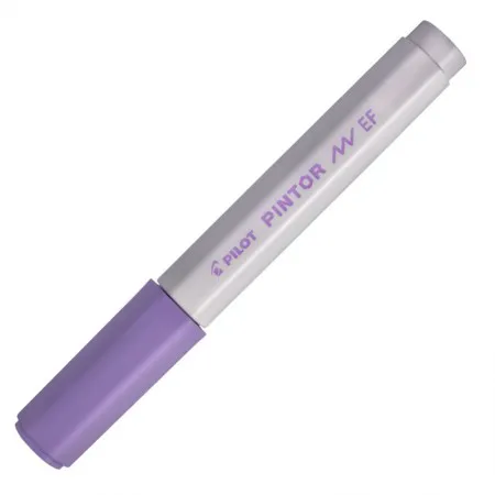 Pincel marcador Pintor ponta fina 0.7mm - violeta pastel - Pilot