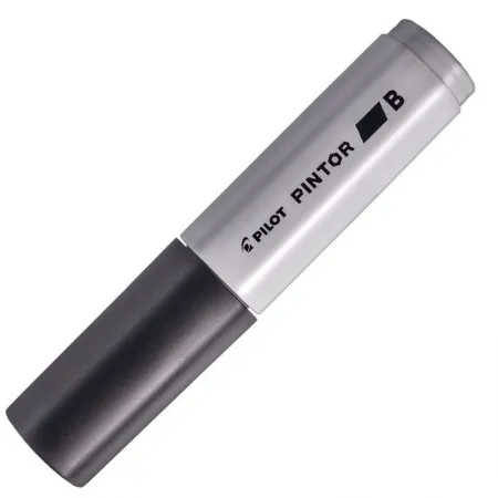 Pincel marcador Pintor ponta grossa 8.0mm - preto - Pilot