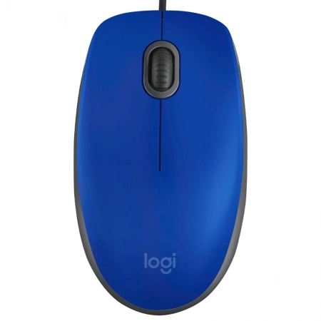Mouse USB Silent óptico M110 azul - Logitech