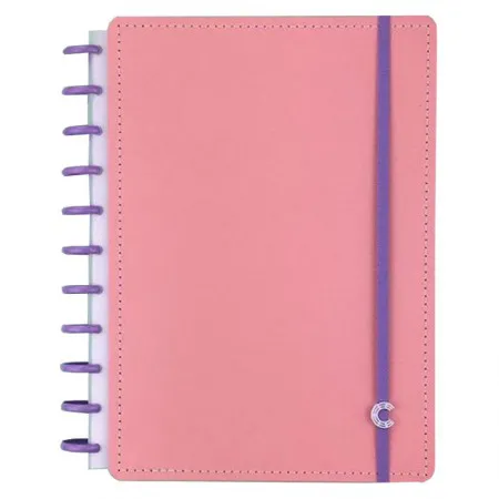 Caderno inteligente grande Rosê G+ - CIGDP4004