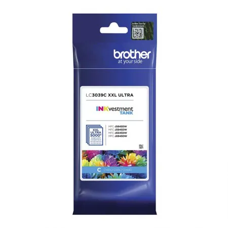 Cartucho Brother LC3039C - ciano 5.000 Páginas