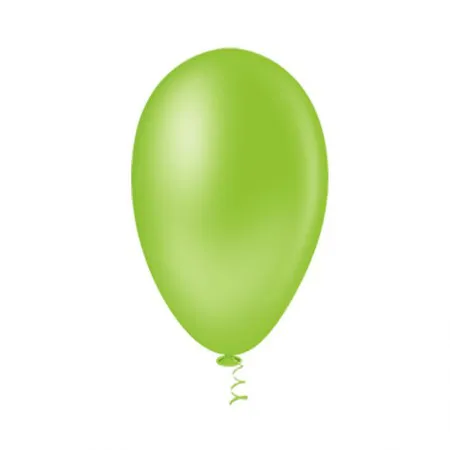 Bexiga verde número 7 Riberball 50unid - Pic Pic