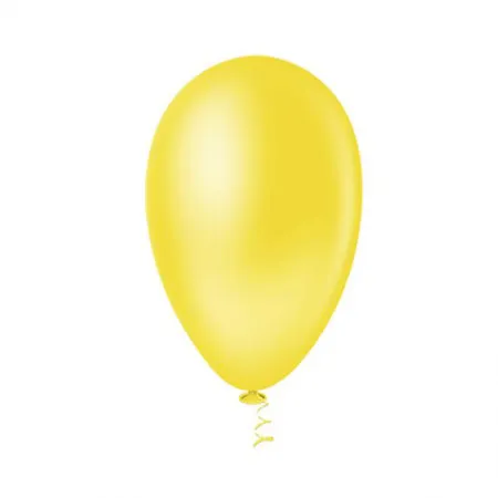 Bexiga amarelo número 7 Riberball 50unid - Pic Pic