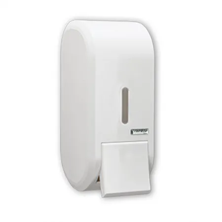 Saboneteira compacta líquido e gel com reservatório 400ml Branca C19302 - Premisse