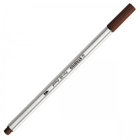 Caneta pincel Pen Brush Aquarelável 568/24 estojo com 24 unidades - Stabilo
