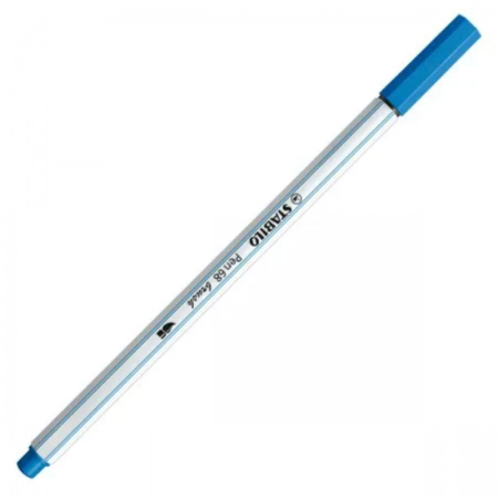 Caneta pincel Pen Brush Aquarelável 568/10 estojo com 10 unidades - Stabilo
