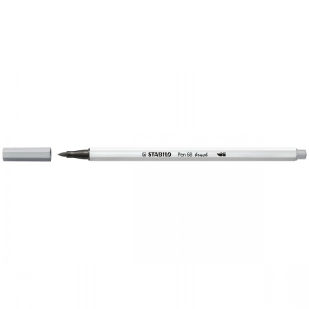 Caneta pincel Pen Brush Aquarelável - 568/95 - Cinza Frio - Stabilo