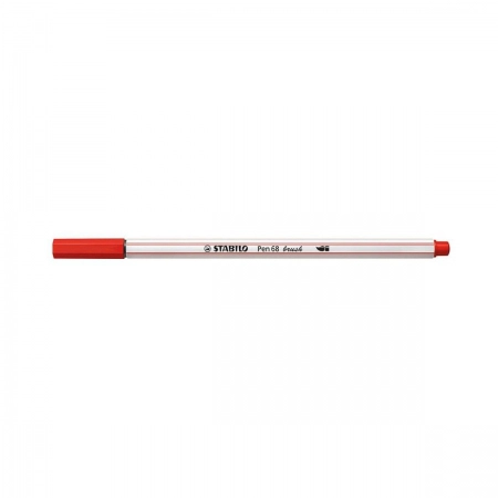 Caneta pincel Pen Brush Aquarelável - 568/48 - Vermelho Claro - Stabilo