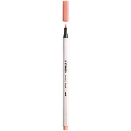 Caneta pincel Pen Brush Aquarelável - 568/26 - Salmão - Stabilo