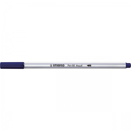 Caneta pincel Pen Brush Aquarelável - 568/22 - Azul Marinho - Stabilo