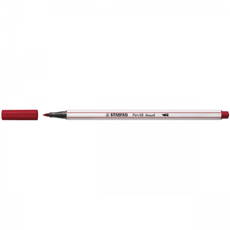Caneta pincel Pen Brush Aquarelável - 568/19 - Bordô - Stabilo