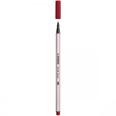 Caneta pincel Pen Brush Aquarelável - 568/19 - Bordô - Stabilo