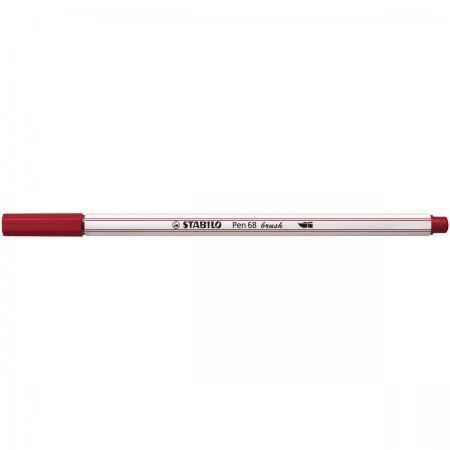 Caneta pincel Pen Brush Aquarelável - 568/19 - Bordô - Stabilo
