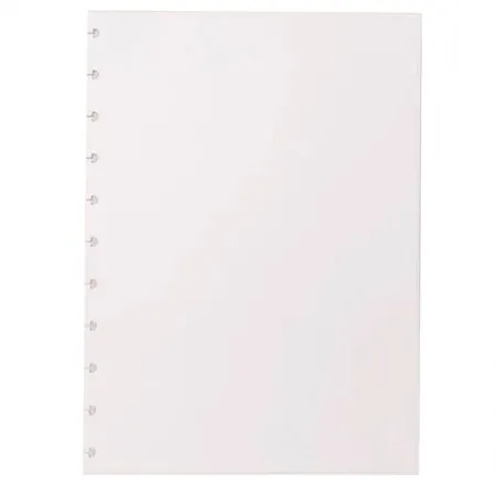 Bloco refil grande sem pauta branco 120g com 30 folhas - CIRG4002 - Caderno Inteligente