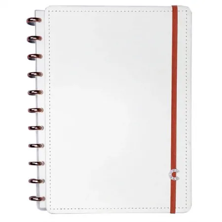Caderno inteligente grande All White - CIGD4062