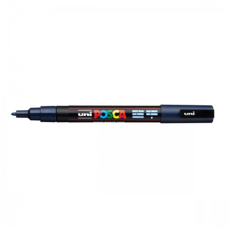 Caneta Posca PC-3M - Azul Marinho - Uni-Ball