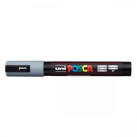 Caneta Posca PC-5M - Cinza Ardósia - Uni-Ball