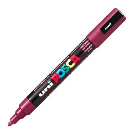 Caneta Posca PC-5M - Vinho - Uni-Ball