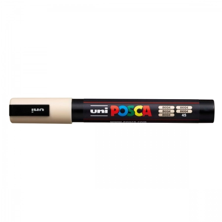 Caneta Posca PC-5M - Bege - Uni-Ball