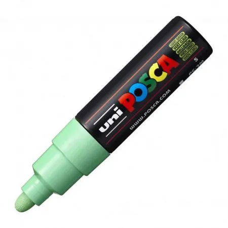 Caneta Posca PC-7M - verde claro - Uni-Ball