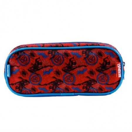 Estojo escolar simples com zíper 11655 - Spider Man X1 - Xeryus