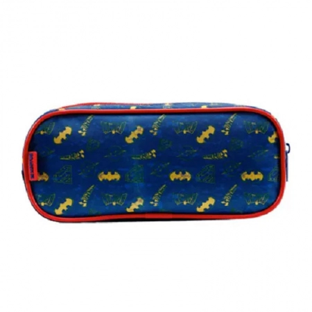 Estojo escolar simples com ziper 11855 - Liga da Justiça X2 - Xeryus