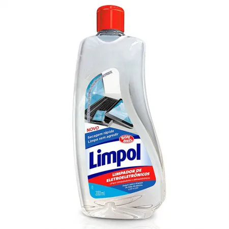 Limpador de eletroeletrônicos limpol 200ml - Bombril