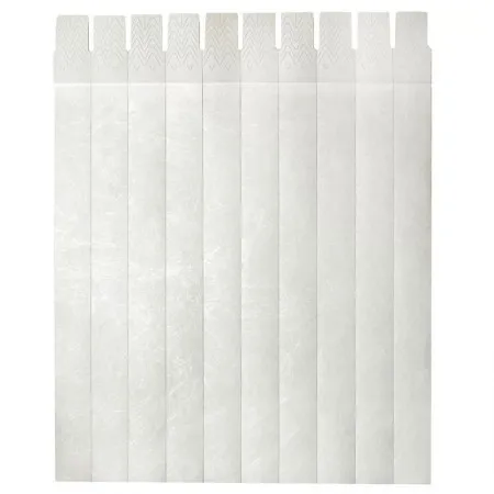 Pulseira de identificação tyvek Branca com 50 unidades - Singularis