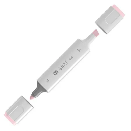 Caneta marcador artistico Graf Duo - (09) - Pale Pink - Cis
