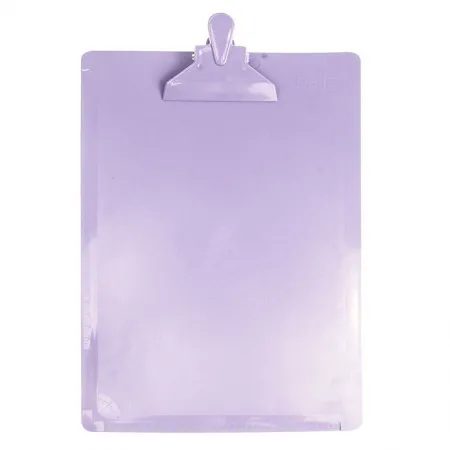 Prancheta ofício Linho Serena - lilás pastel - 3006.LP - Dello