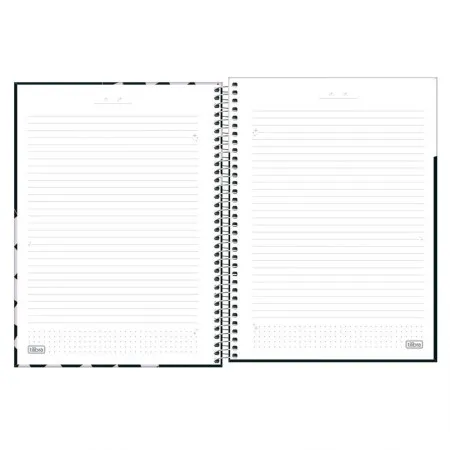Caderno espiral capa dura universitário 10x1 160 folhas Capricho - Tilibra
