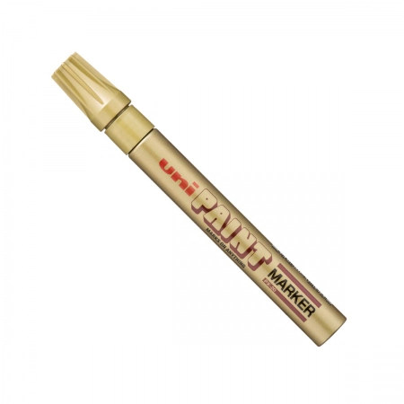 Pincel marcador permanente Paint Marker Ouro PX-20 - Uni-Paint