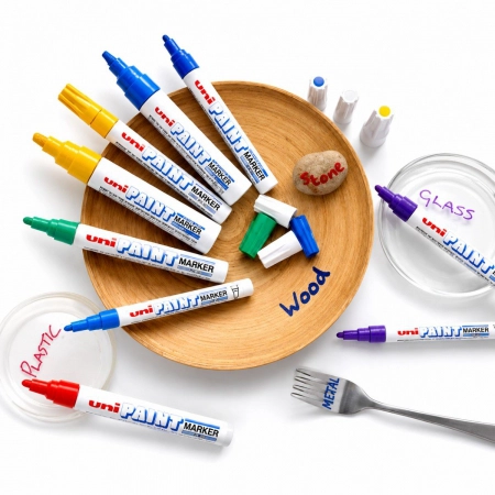 Pincel marcador permanente Paint Marker Azul Claro PX-20 - Uni-Paint