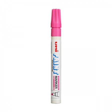 Pincel marcador permanente Paint Marker rosa PX-20 Uni-Paint