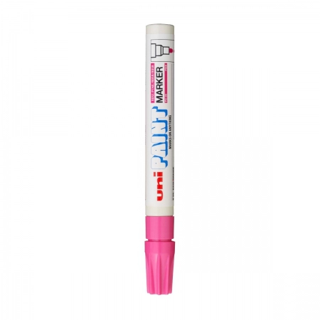 Pincel marcador permanente Paint Marker rosa PX-20 Uni-Paint