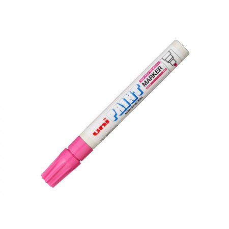 Pincel marcador permanente Paint Marker rosa PX-20 Uni-Paint