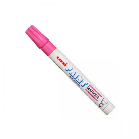 Pincel marcador permanente Paint Marker rosa PX-20 Uni-Paint