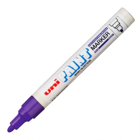 Pincel marcador permanente Paint Marker violeta PX-20 Uni-Paint