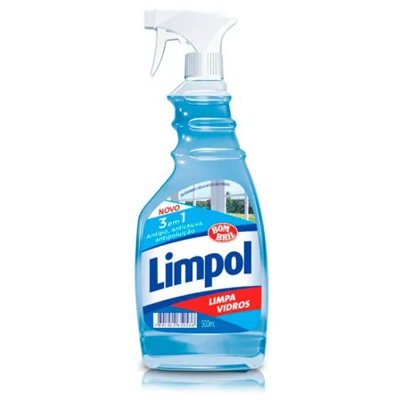 Limpa vidros Limpol 3 em 1 gatilho 500ml - Bombril