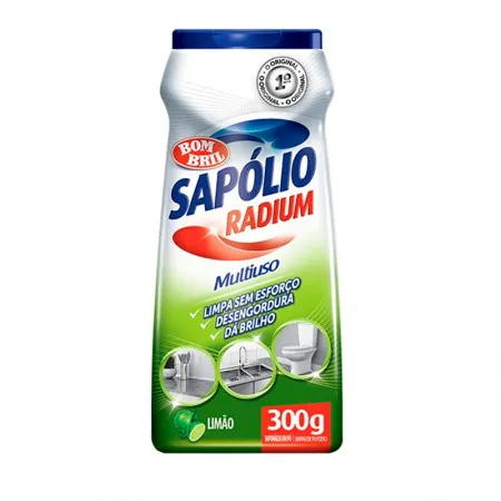 Sapólio Radium pó limão 300g - Bombril