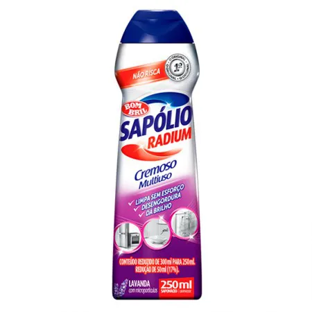 Sapólio Radium cremoso lavanda 250ml - Bombril